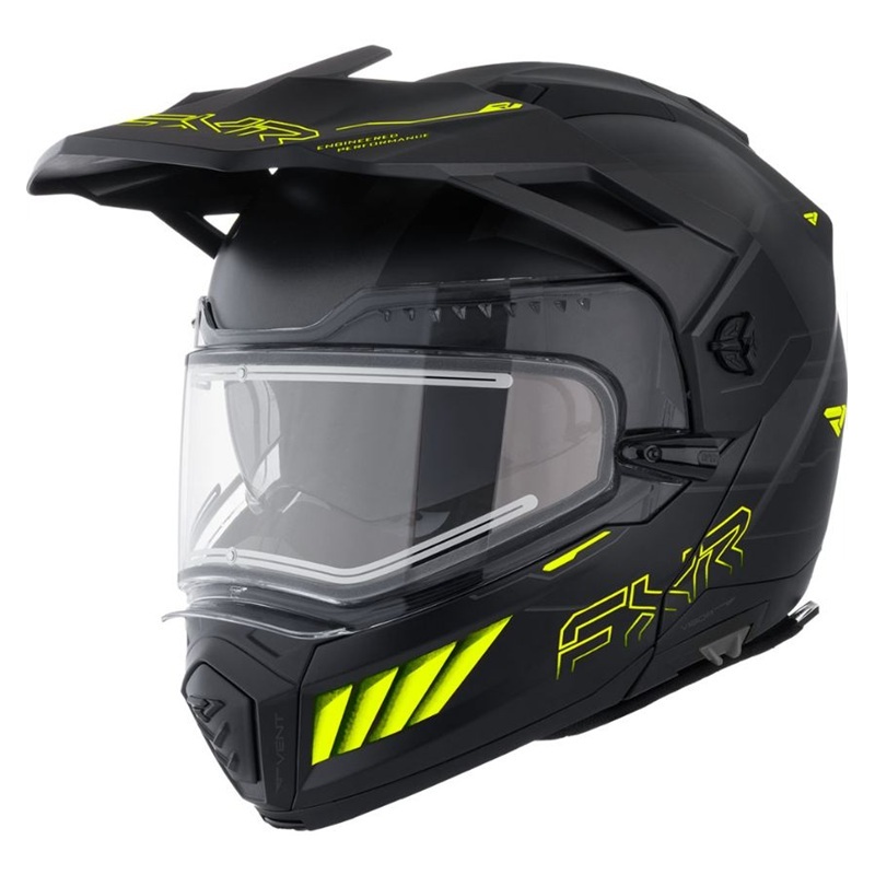 FXR Шлем Maverick X Pro с подогревом Black/HiVis