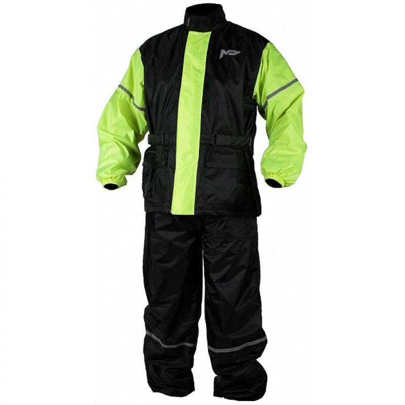 Moteq Раздельный дождевой комбинезон Wet Dog черно-желтый