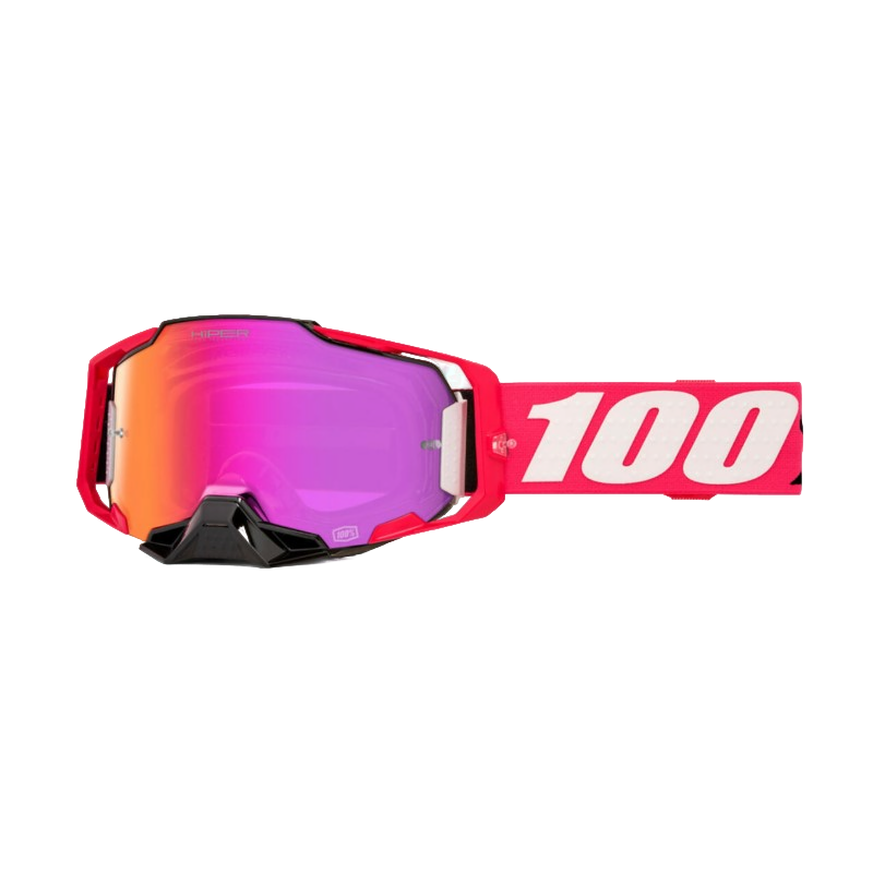 100% Очки Armega Hiper Kloug / Mirror Dark Red