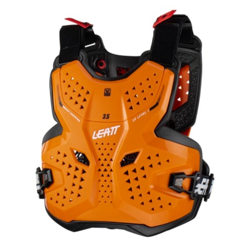 Leatt Защитный панцирь подростковый Chest Protector 3.5 Junior V26 Orange/Black