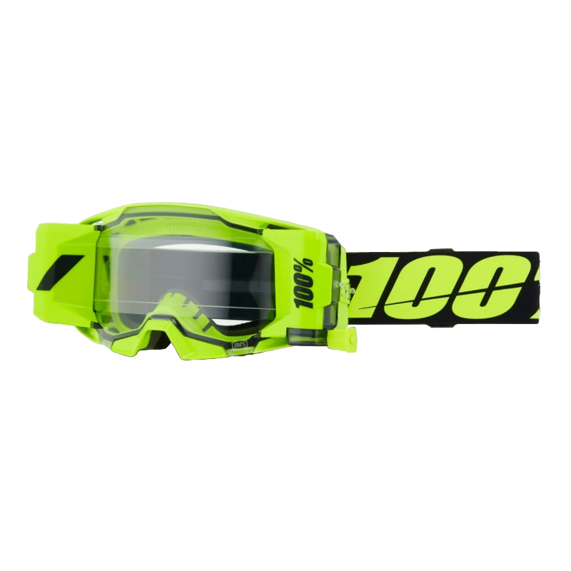 100% Очки Armatic Forecast Neon Yellow / Clear