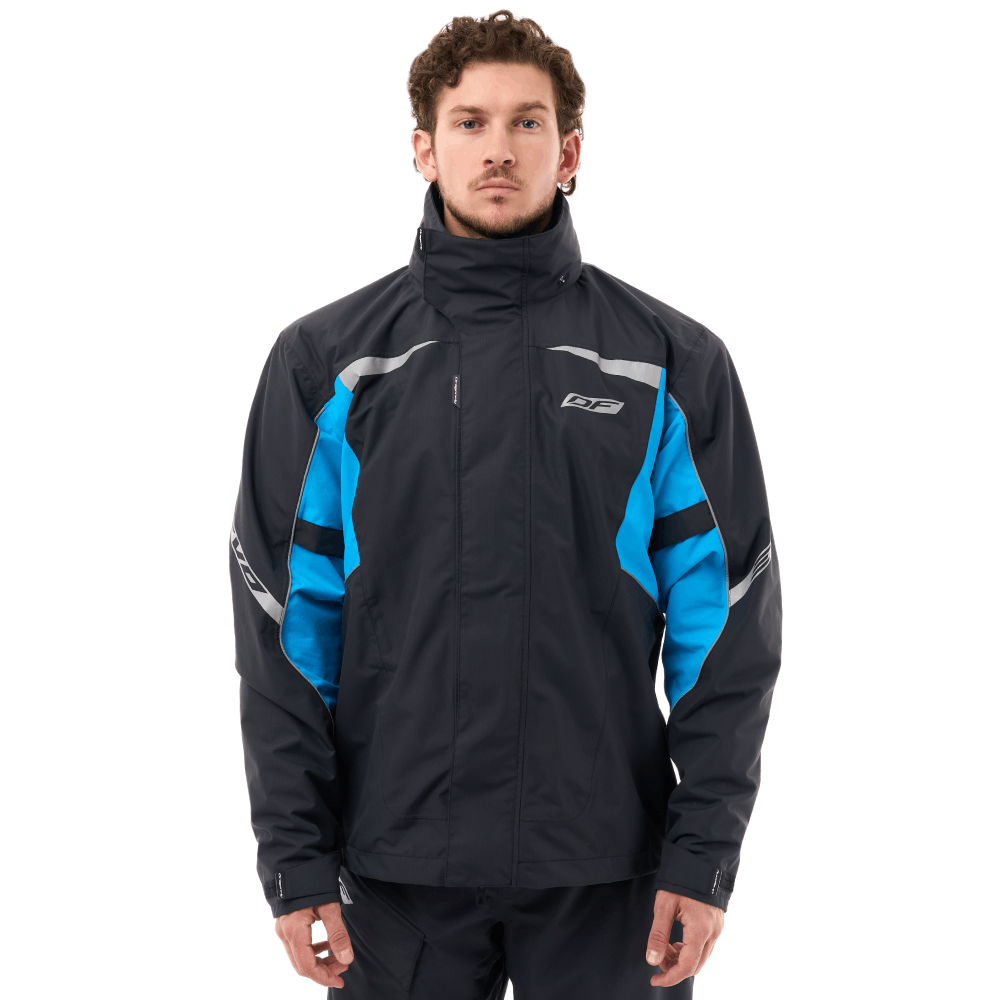 Dragonfly Дождевая куртка Evo Black - Blue (мембрана) 2025