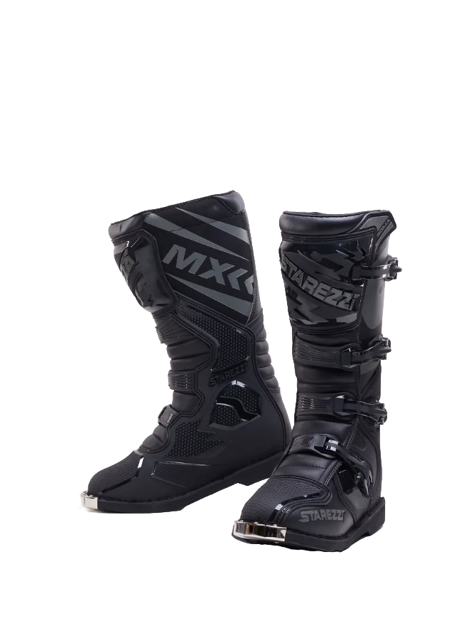 Starezzi Мотоботы Roma Black/Grey