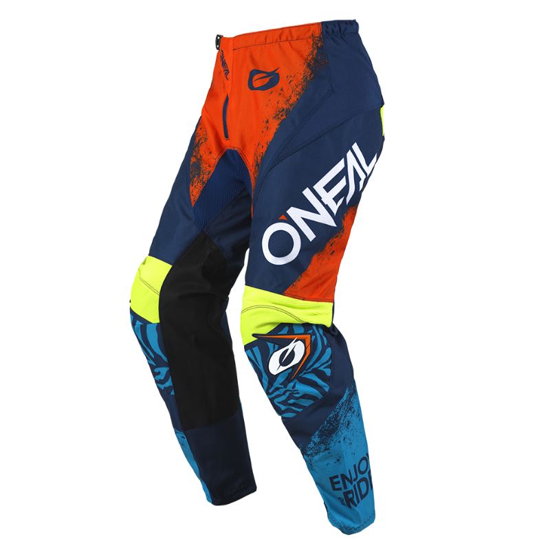 Oneal Штаны детские Element Shocker V.25 синий/оранжевый