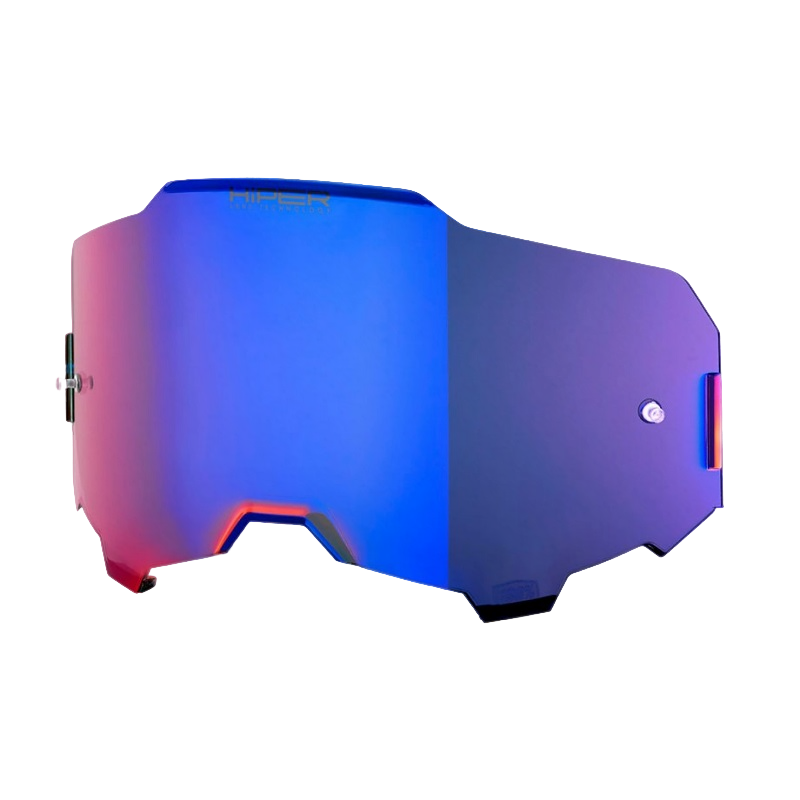 100% Линза Armega/Armatic Hiper Mirror Blue