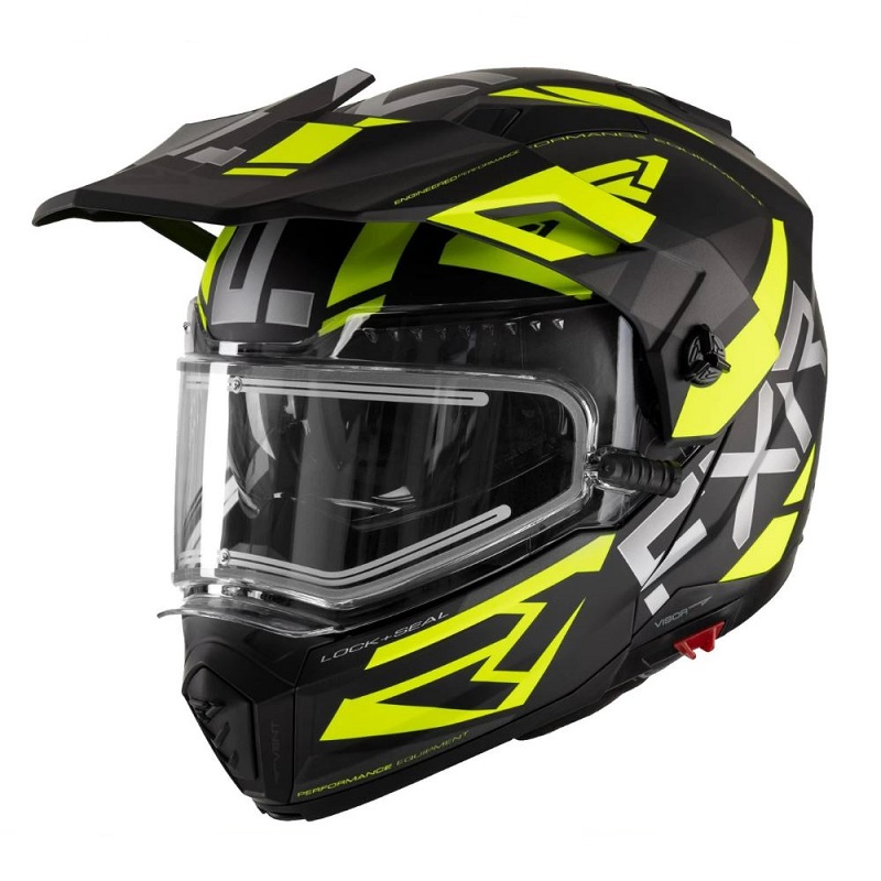 FXR Шлем Maverick X Helmet 22 Black/Hi Vis
