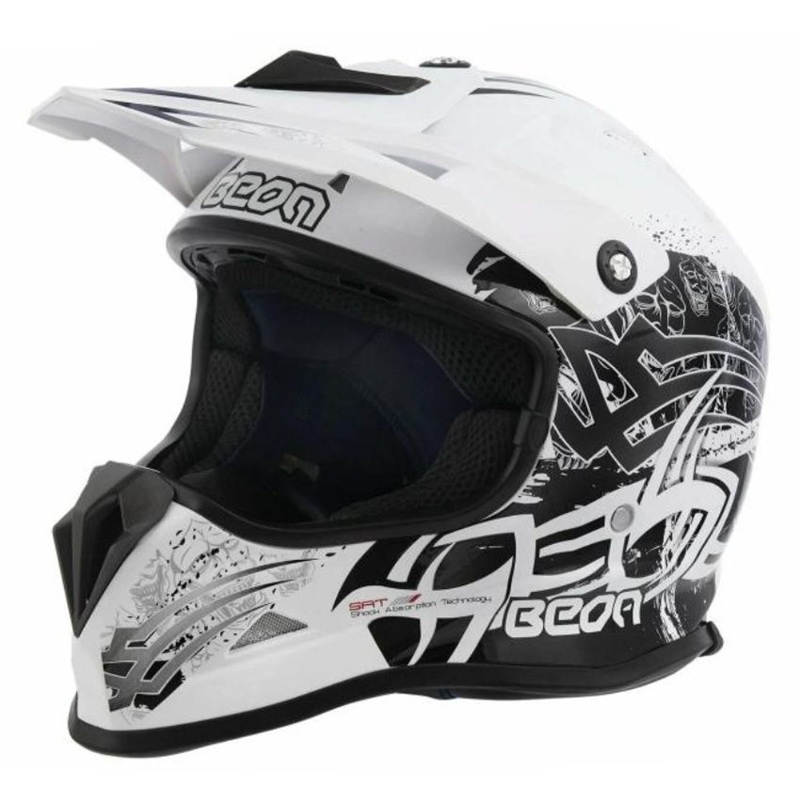 Beon Шлем МХ-17 White/Black