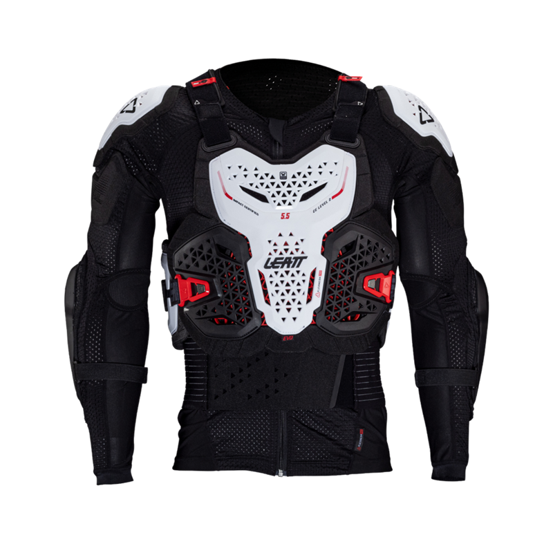 Leatt Защита тела Body Protector 5.5 Evo White 2025