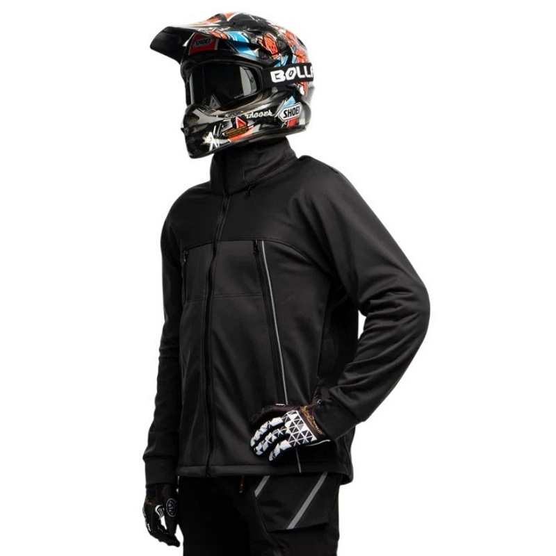 Kirasir Дождевик Анорак Черный