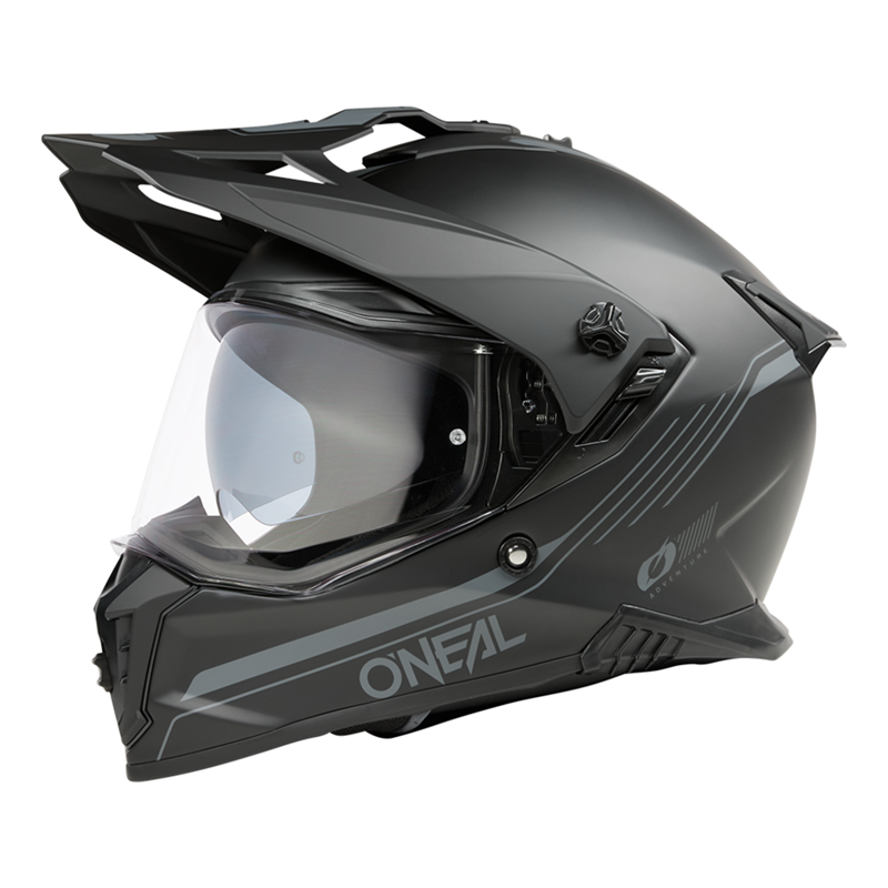 Oneal Шлем кроссовый со стеклом A-SRS Solid черный