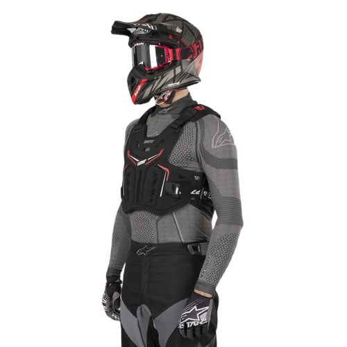 Leatt Защита панцирь Chest Protector 3DF AirFit Black/Red