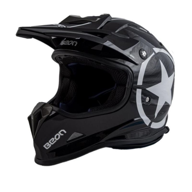 Beon Шлем МХ-17 Black/White
