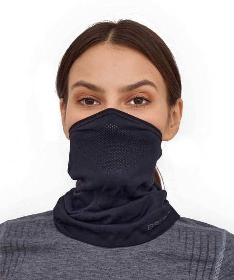 Brubeck Бафф с перфорацией Base Layer черный