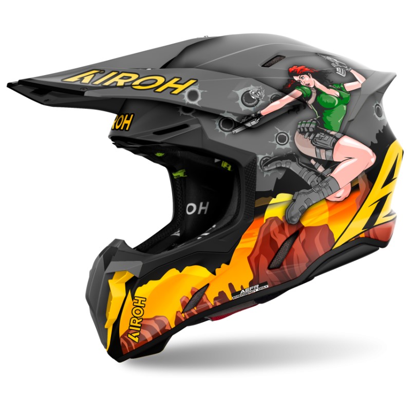 Airoh Шлем Twist 3 Adventure Matt