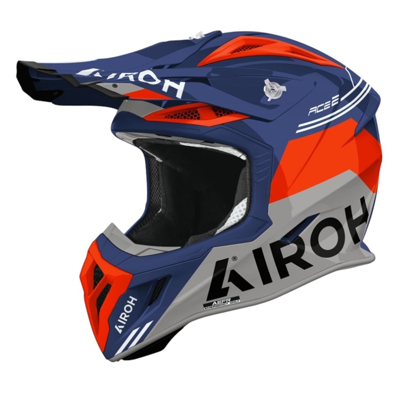 Airoh Шлем Aviator Ace 2 Fury Cerulean Gloss