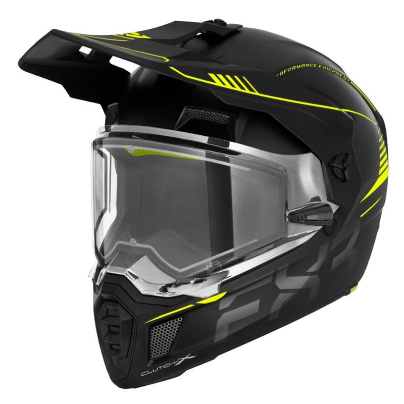 FXR Шлем Clutch X Pro с подогревом Hi Vis