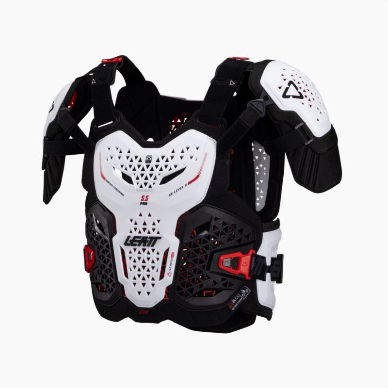 Leatt Защитный панцирь 5.5 Pro Evo Cheast Protector V26 White