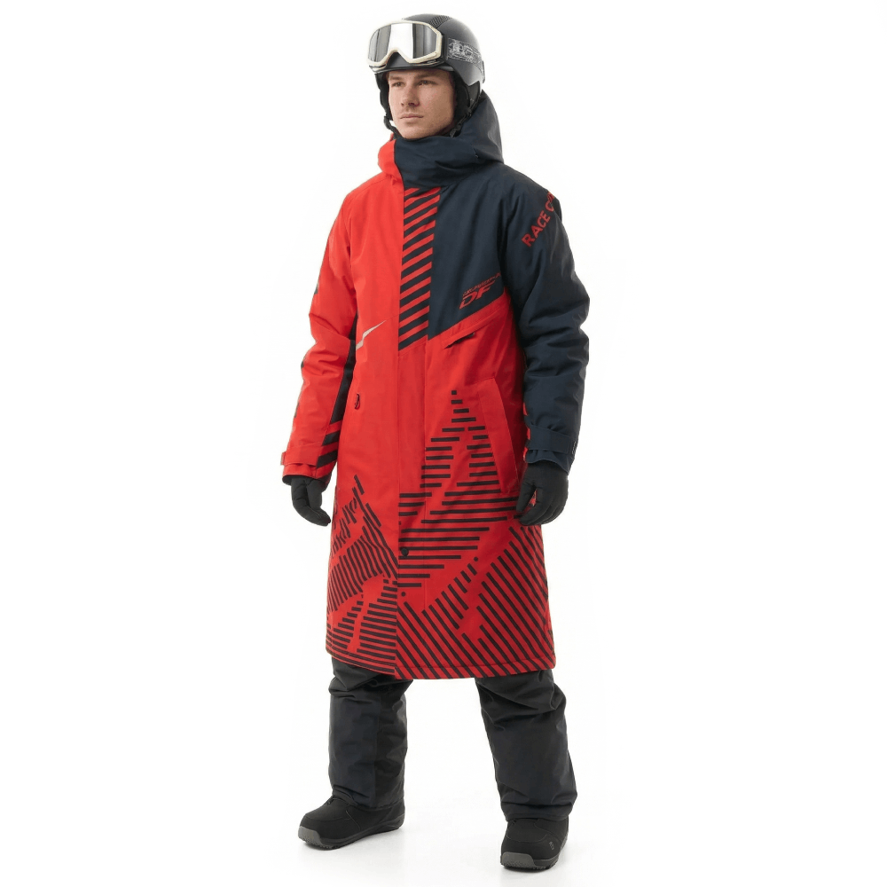 Dragonfly Плащ зимний Race Coat Man 2026 Red - Black