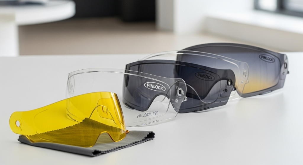 Разновидности линз пинлок по уровням защиты и цветам