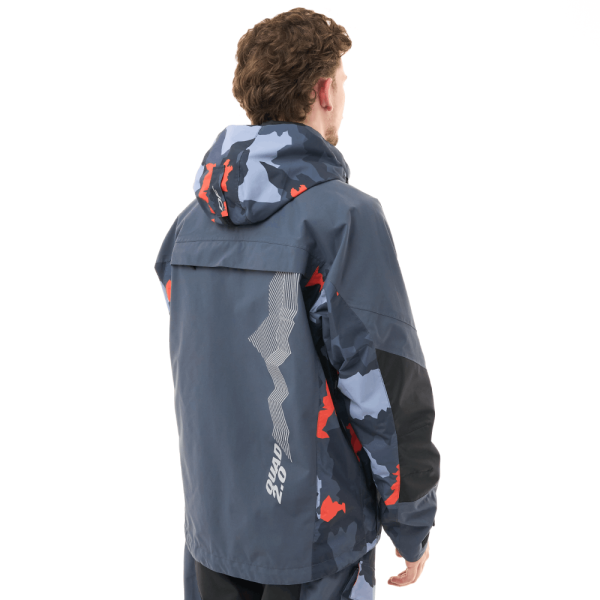 Dragonfly Мембранная куртка Quad 2.0 Man 2025 Grey - Orange Camo