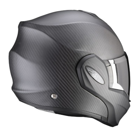 Scorpion Exo Мотошлем Exo-Tech Evo Carbon Solid Черный Матовый