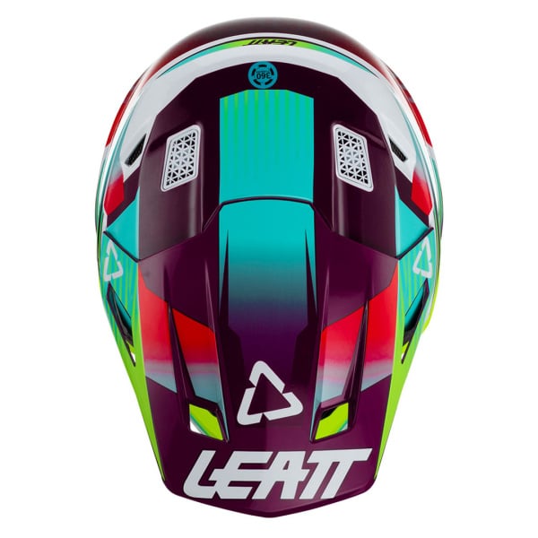 Leatt Мотошлем Moto 8.5 Helmet Kit Neon (2023)