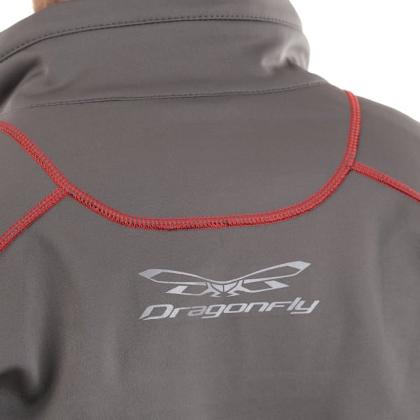 Dragonfly Куртка Explorer Grey-Red мужская Softshell