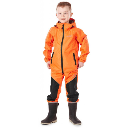 Dragonfly Дождевой детский комплект EVO Kids Orange (куртка,штаны)