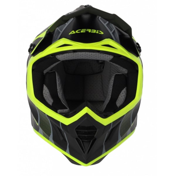 Acerbis Шлем кроссовый X-Track 22-06 Black/Fluo-Yellow