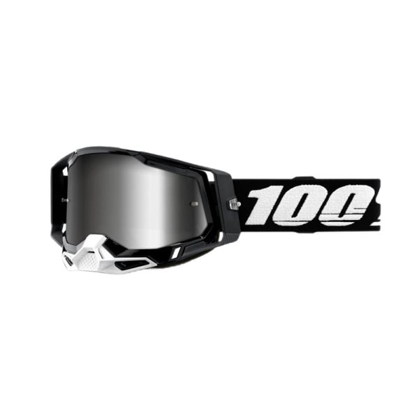 100% Очки Racecraft 2 Goggle Black/Mirror Silver Lens