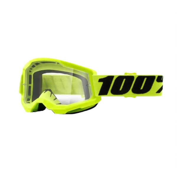 100% Очки Strata 2 Goggle Yellow/Clear Lens