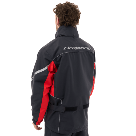 Dragonfly Дождевая куртка Evo Black - Red (мембрана) 2025