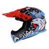 LS2 Шлем MX437 Fast II Mini Starmaw черный