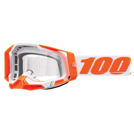 100% Очки Racecraft 2 Goggle Orange/Clear Lens