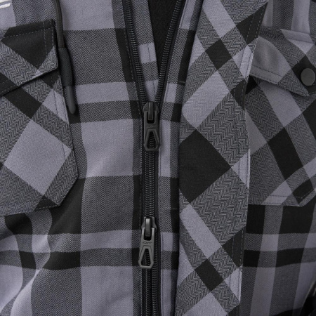 Dragonfly Моторубашка Streetfighter Grey с защитой 2025