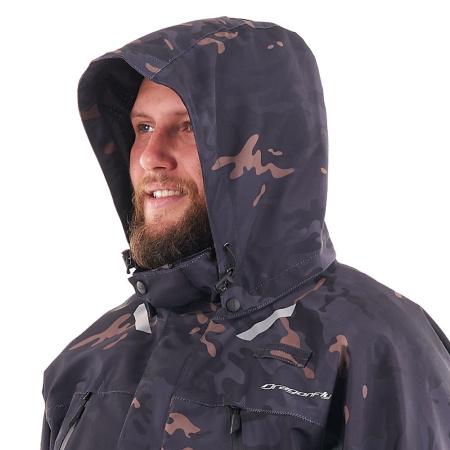 Dragonfly Мембранная куртка Quad 2.0 Camo-Gray