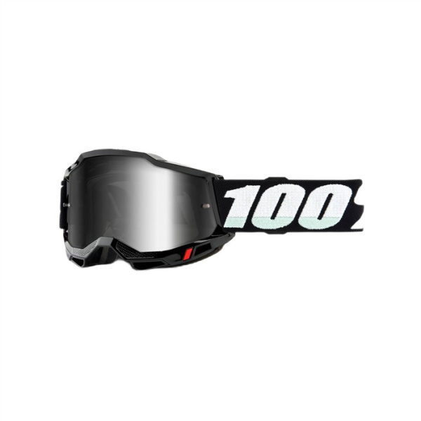 100% Очки Accuri 2 Goggle Black/Mirror Silver Lens