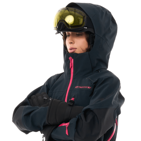 Dragonfly Комбинезон Freeride Pro Woman Black - Pink