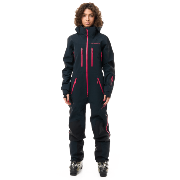 Dragonfly Комбинезон Freeride Pro Woman Black - Pink