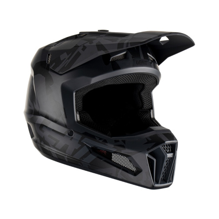 Leatt Шлем подростковый Moto 3.5 Junior Stealth (2023)