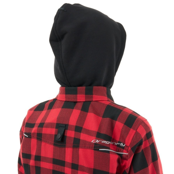 Dragonfly Моторубашка Streetfighter Woman Red с защитой 2025