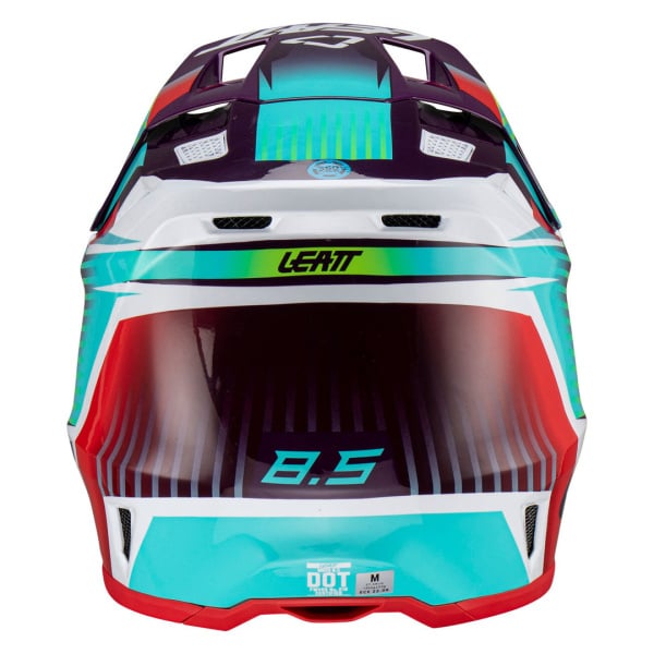 Leatt Мотошлем Moto 8.5 Helmet Kit Neon (2023)