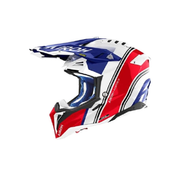 Airoh Мотошлем Aviator 3 Hima Red Gloss