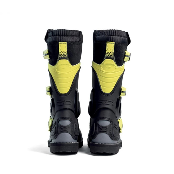 Sidi Ботинки детские Flame Black/Lime/Grey