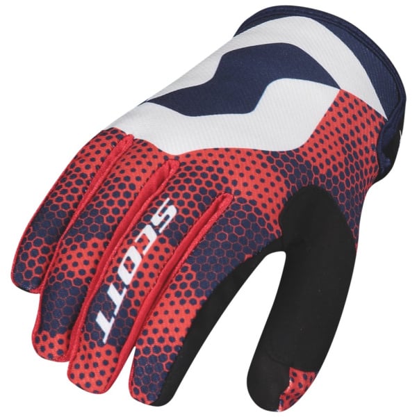 Scott Перчатки 350 Fury blue/red