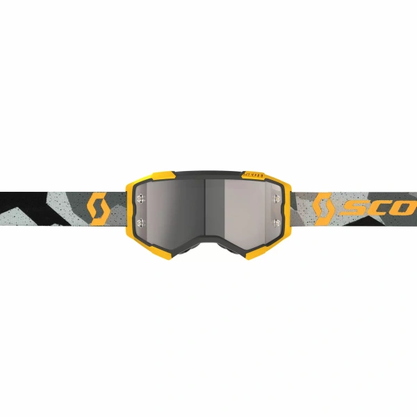 Scott Очки Fury grey/yellow silver chrome works