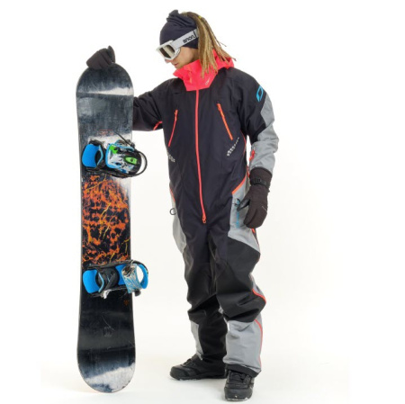 Dragonfly Комбинезон снегоходный Extreme 2.0 MAN Black-Red-Gray 2023