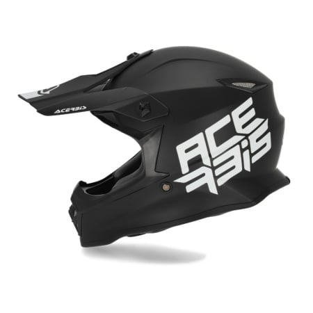 Acerbis Шлем детский IMPACT STEEL JUNIOR Black