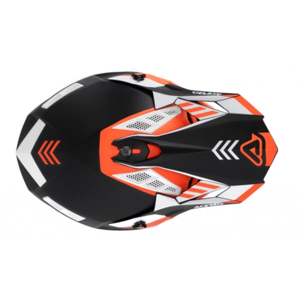 Acerbis Шлем X-TRACK MIPS 22-06 Black/Orange Fluo