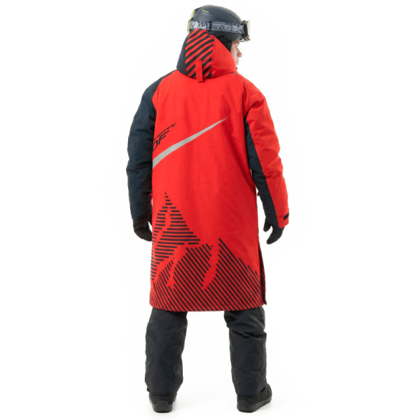 Dragonfly Плащ зимний Race Coat Man 2026 Red - Black